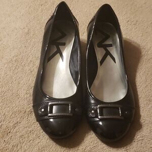 AK Sport Black Flats. Size 8